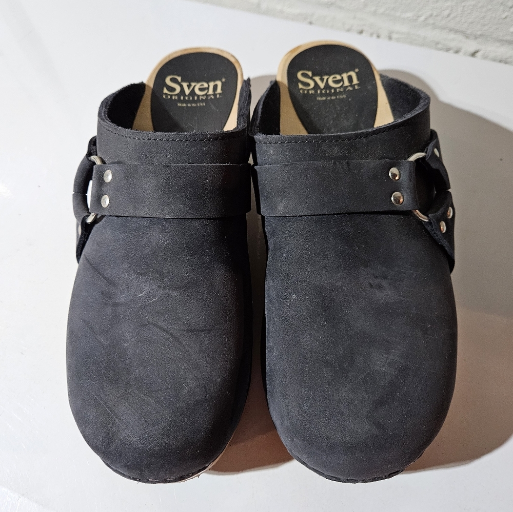 SVENS Original Suede Biker Strap Slip On Size 45. - Picture 2 of 5